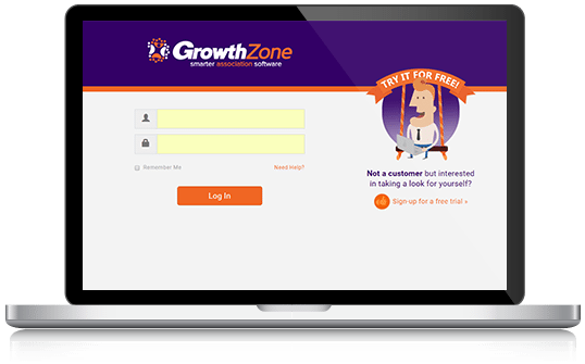 GrowthZone Association Management Software Login