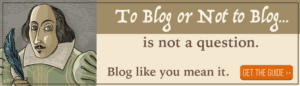 image of banner for blogging